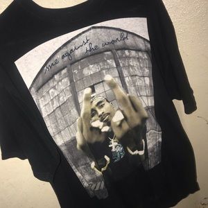 Tupac graphic t shirt
